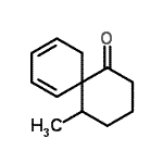 CAS#: 743353-70-0, 5-Methylspiro[5.5]undeca-7,9-dien-1-one
