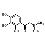 CAS 登录号：743366-16-7， 2-(二甲基氨基)-1-(2,3,4-三羟基苯基)乙酮