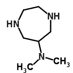 CAS 登录号：743405-19-8， N,N-二甲基-1,4-二氮杂环庚-6-胺