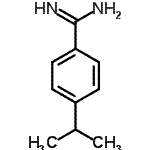 CAS 登录号：743417-63-2， 4-异丙基苯甲脒