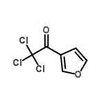 CAS 登录号：743420-66-8， 2,2,2-三氯-1-(3-呋喃基)乙酮