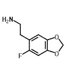CAS 登录号：743430-91-3， 2-(6-氟-1,3-苯并二氧戊环-5-基)乙胺