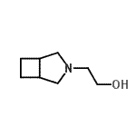 CAS 登录号：743438-32-6， 2-(3-氮杂双环[3.2.0]庚-3-基)乙醇