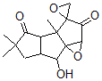 CAS 登录号：74399-38-5， (1aS-(1aalpha,3beta,3abeta,3aalpha,6aalpha,7beta,7aS*))-四氢-7-羟基-3a,5,5-三甲基-螺(环戊并(4,5)二并环戊烯并(1,6a-b)环氧乙烯-3(3ah),2'-环氧乙烷)-2,4(1ah,3bH)-二酮