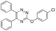 CAS 登录号:74417-15-5, 3-(4-氯苯氧基)-5,6-二(苯基)-1,2,4-三嗪