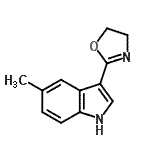 CAS 登录号：744209-84-5， 3-(4,5-二氢-1,3-恶唑-2-基)-5-甲基-1H-吲哚