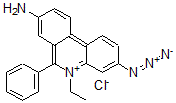 CAS#: 74444-55-6, 3-Azido-5-Ethyl-6-Phenylphenanthridin-5-Ium-8-Amine Chloride