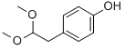 CAS#: 74447-40-8, 4-(2,2-Dimethoxyethyl)-Phenol