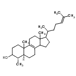 CAS#: 7448-03-5, (4alpha,5alpha,10xi,13xi,14xi,17xi,20xi)-4-Methylcholesta-8,24-dien-3-ol