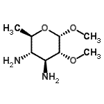 CAS#: 744975-92-6, Methyl 3,4-diamino-3,4,6-trideoxy-2-O-methyl-alpha-D-glucopyranoside