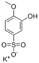 CAS#: 74499-12-0, Potassium 3-Hydroxy-4-Methoxybenzenesulfonate
