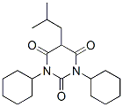 CAS 登录号:745-32-4, 1,3-二环己基-5-异丁基巴比妥酸