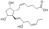 CAS 登录号:745-64-2, (5Z,9A,11A,13E,15S,17Z)-9,11,15-三羟基-前列腺-5,13,17-三烯-1-酸