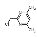 CAS 登录号：74502-83-3， 2-(氯甲基)-4,6-二甲基嘧啶