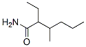 CAS 登录号：74581-93-4， 2-乙基-3-甲基己酰胺