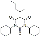 CAS 登录号:746-52-1, 1,3-二环己基-5-(1-甲基丁基)巴比妥酸