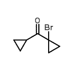 CAS 登录号：74605-55-3， (1-溴环丙基)(环丙基)甲酮