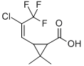 CAS 登录号:74609-46-4, 3-(2-氯-3,3,3-三氟-1-丙烯基)-2,2-二甲基环丙烷羧酸