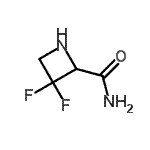 CAS 登录号：746622-43-5， 3,3-二氟-2-吖丁啶甲酰胺