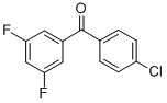 CAS#: 746651-99-0, 4-Chloro-3',5'-Difluorobenzophenone