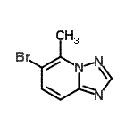 CAS 登录号：746668-59-7， 6-溴-5-甲基[1,2,4]三唑并[1,5-a]吡啶