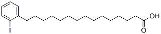 CAS 登录号：74674-85-4， 15-(2-碘苯基)十五烷酸