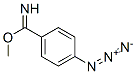 CAS#: 74676-96-3, (4-Azidophenyl)-Methoxymethanimine