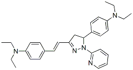 CAS 登录号：74677-70-6， 4-[5-[(E)-2-(4-二乙基氨基苯基)乙烯基]-2-吡啶-2-基-3,4-二氢吡唑-3-基]-N,N-二乙基苯胺