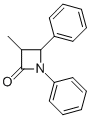 CAS#: 7468-12-4, 1,4-Diphenyl-3-Methylazetidine-2-One