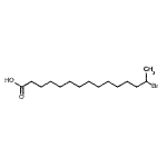 CAS 登录号：74685-41-9， 14-溴十五烷酸