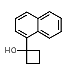 CAS 登录号：74685-79-3， 1-(1-萘基)环丁醇