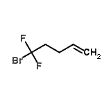 CAS 登录号：74685-91-9， 5-溴-5,5-二氟-1-戊烯