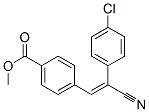CAS#: 7470-78-2, Methyl 4-[2-(4-Chlorophenyl)-2-Cyano-Ethenyl]Benzoate