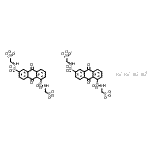 CAS#: 74727-48-3, Sodium [(9,10-dioxo-9,10-dihydroanthracene-1,6-diyl)bis(sulfonylimino)]dimethanesulfonate (2:1)