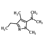CAS 登录号：748073-38-3， 3-乙基-N,N,1,4-四甲基-1H-吡唑-5-胺