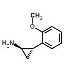 CAS 登录号：748093-78-9， (1R,2S)-2-(2-甲氧基苯基)环丙胺