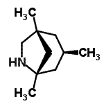 CAS 登录号：748130-18-9， (1R,3R,5S)-1,3,5-三甲基-6-氮杂双环[3.2.1]辛烷