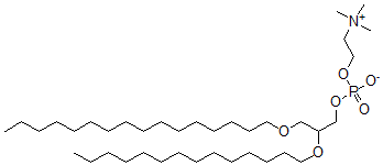 CAS 登录号：74838-89-4， (3-十六烷氧基-2-十四烷氧基丙基)2-三甲基铵乙基磷酸酯内盐