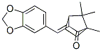 CAS#: 74841-38-6, 3-(1,3-Benzodioxol-5-Ylmethylene)-1,7,7-Trimethyl-Bicyclo[2.2.1]Heptan-2-One