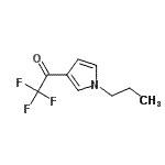 CAS 登录号：74889-32-0， 2,2,2-三氟-1-(1-丙基-1H-吡咯-3-基)乙酮