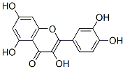 CAS 登录号:74893-81-5, 2-(3,4-二羟基苯基)-3,5,7-三羟基苯并吡喃-4-酮