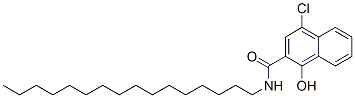 CAS#: 74918-83-5, 4-Chloro-N-Hexadecyl-1-Hydroxynaphthalene-2-Carboxamide