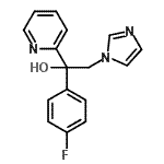 CAS 登录号:749255-15-0, 1-(4-氟苯基)-2-(1H-咪唑-1-基)-1-(2-吡啶基)乙醇