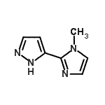 CAS 登录号：749790-76-9， 5-(1-甲基-1H-咪唑-2-基)-1H-吡唑
