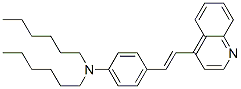 CAS 登录号:7498-22-8, N,N-二己基-4-(2-喹啉-4-基乙烯基)苯胺