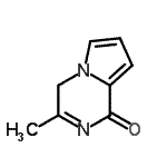 CAS 登录号：749926-26-9， 3-甲基吡咯并[1,2-a]吡嗪-1(4H)-酮