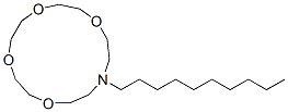 CAS#: 75006-55-2, 13-Decyl-1,4,7,10-Tetraoxa-13-Azacyclopentadecane