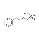 CAS 登录号：750560-19-1， N-(3-吡啶基甲基)-2,3-二氢-3-噻吩胺1,1-二氧化物