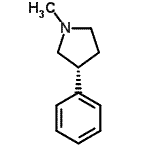 CAS 登录号：750584-06-6， (3R)-1-甲基-3-苯基吡咯烷