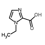 CAS 登录号：750598-99-3， 1-乙基-1H-咪唑-2-羧酸